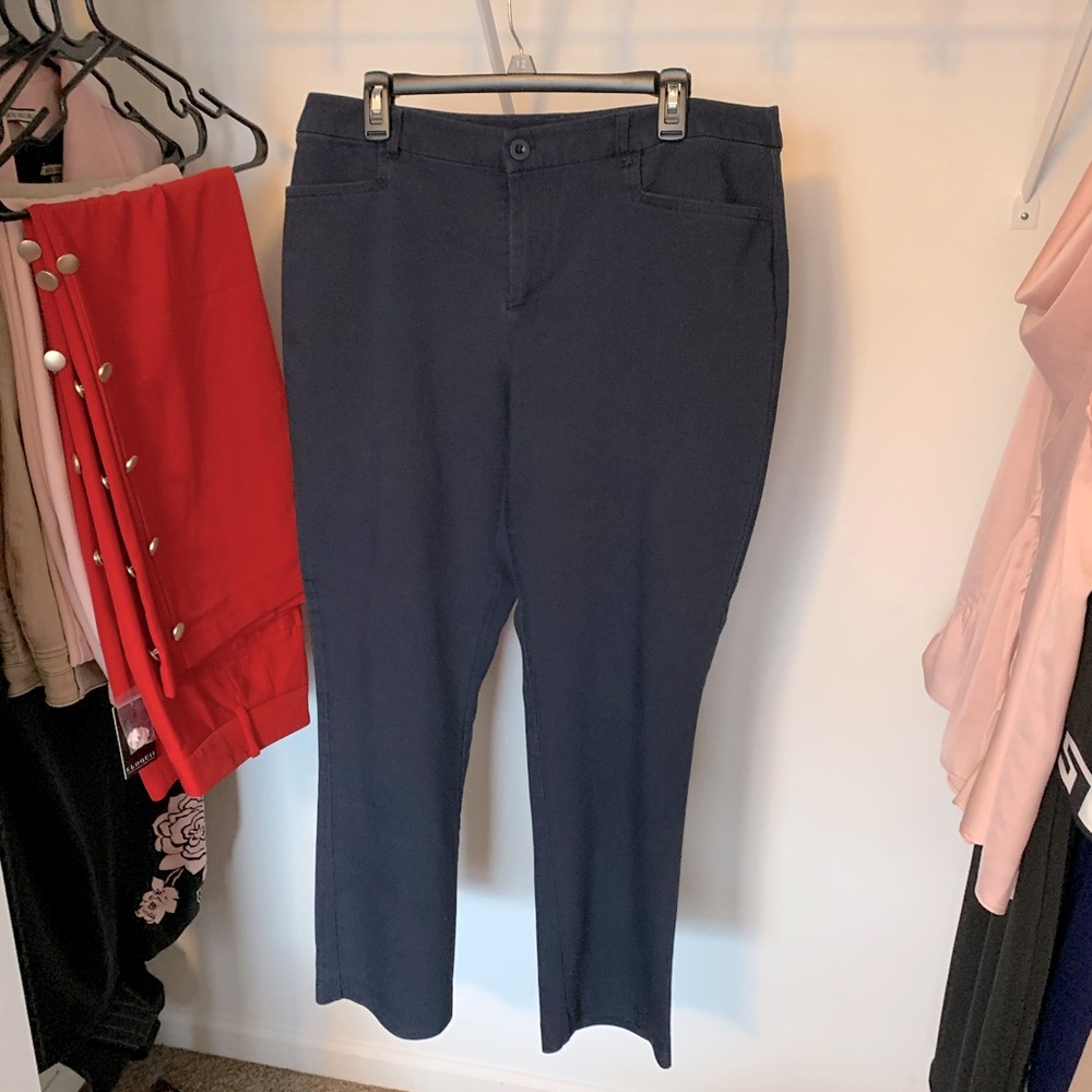 Navy blue dress pants